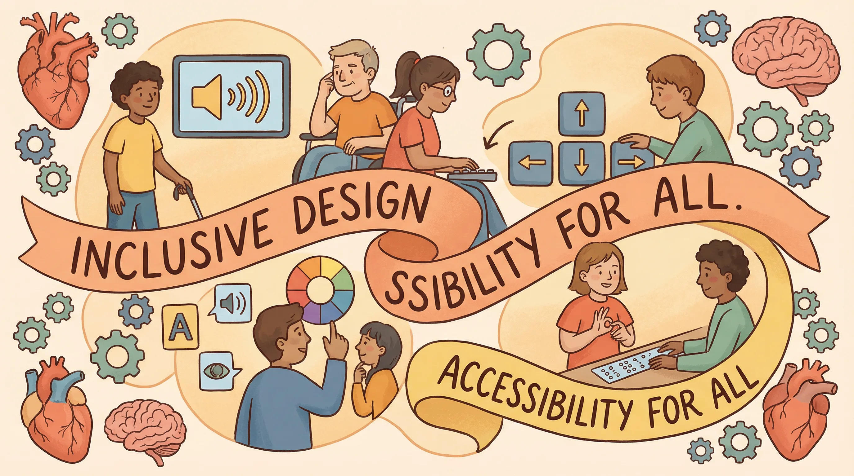 Conception axée sur l'accessibilité pour les utilisateurs réels