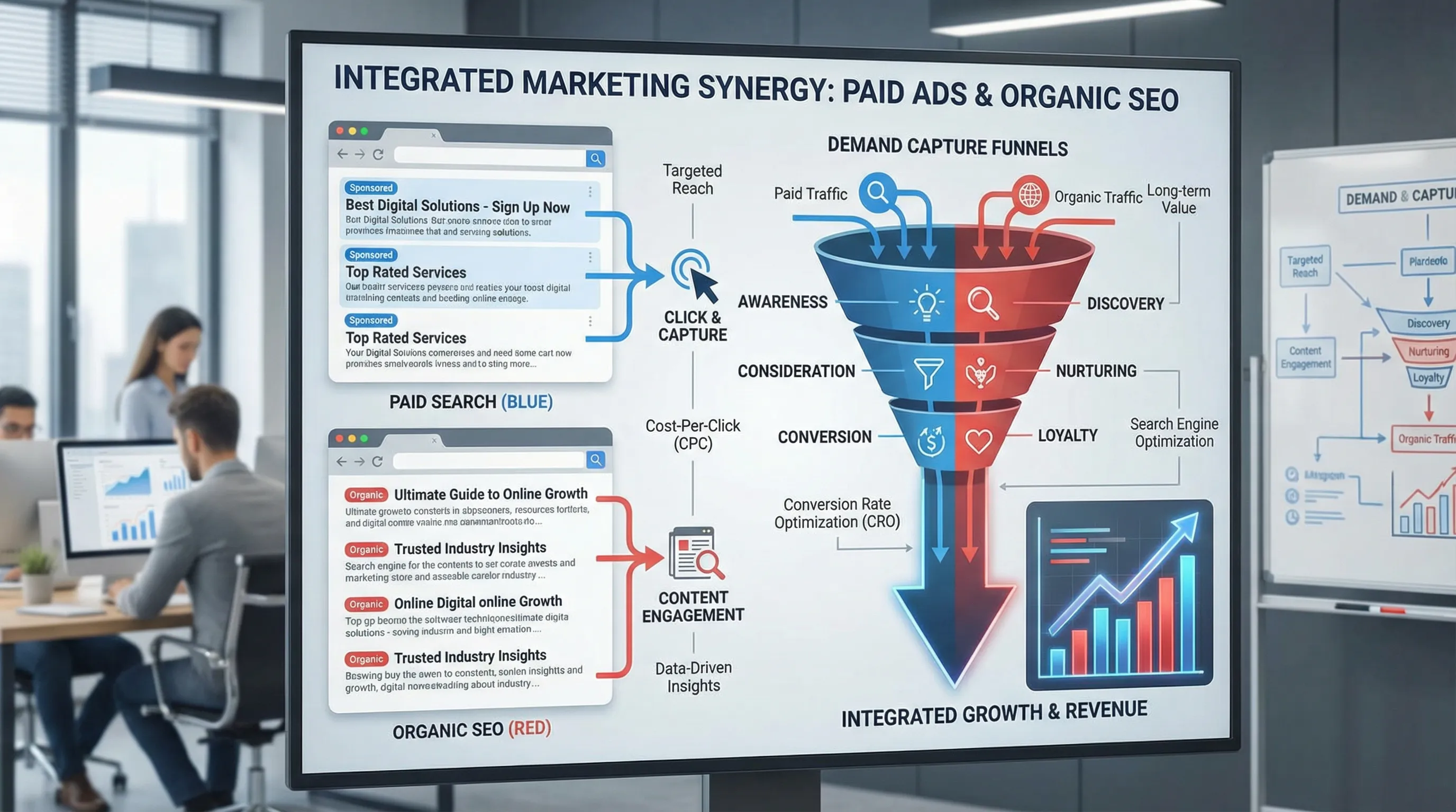 الإعلانات وتحسين محركات البحث: التقاط الطلب المتكامل