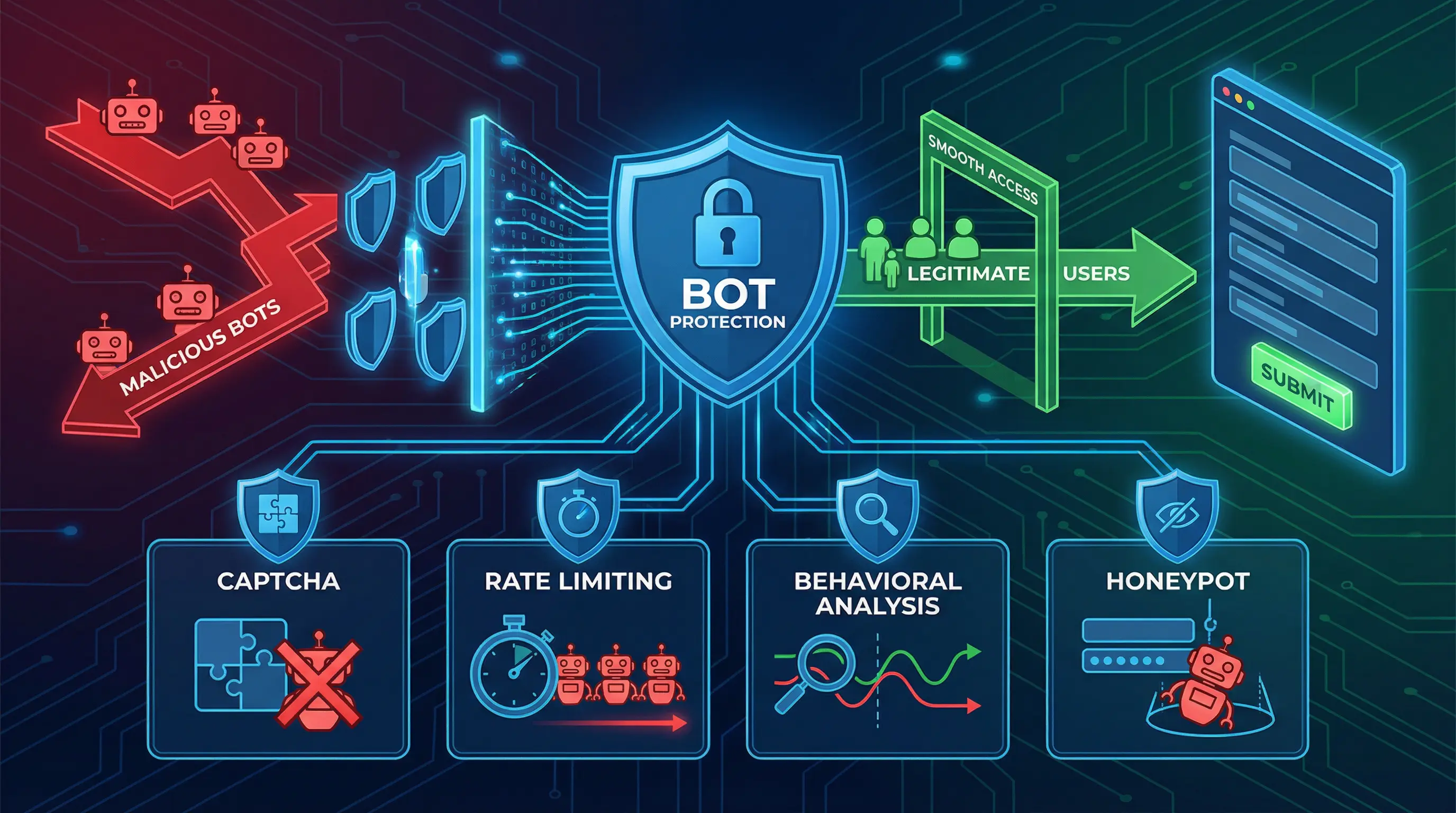 Protection des formulaires contre les bots