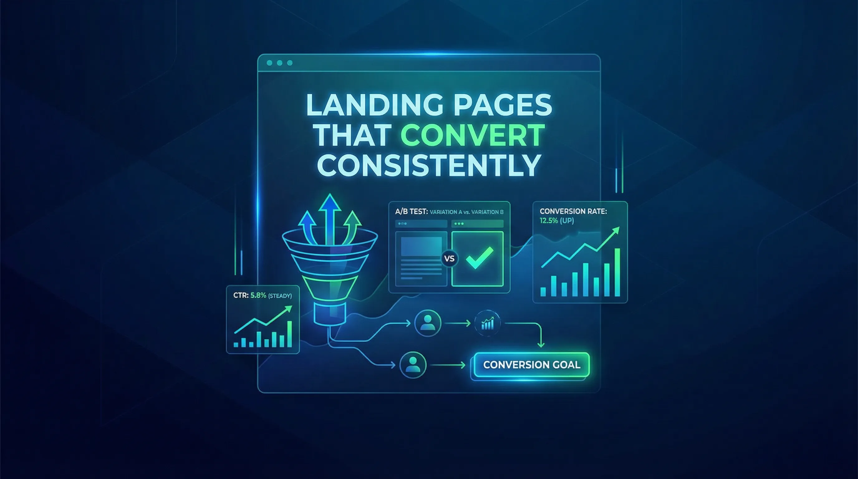 صفحات هبوط تتحول باستمرار