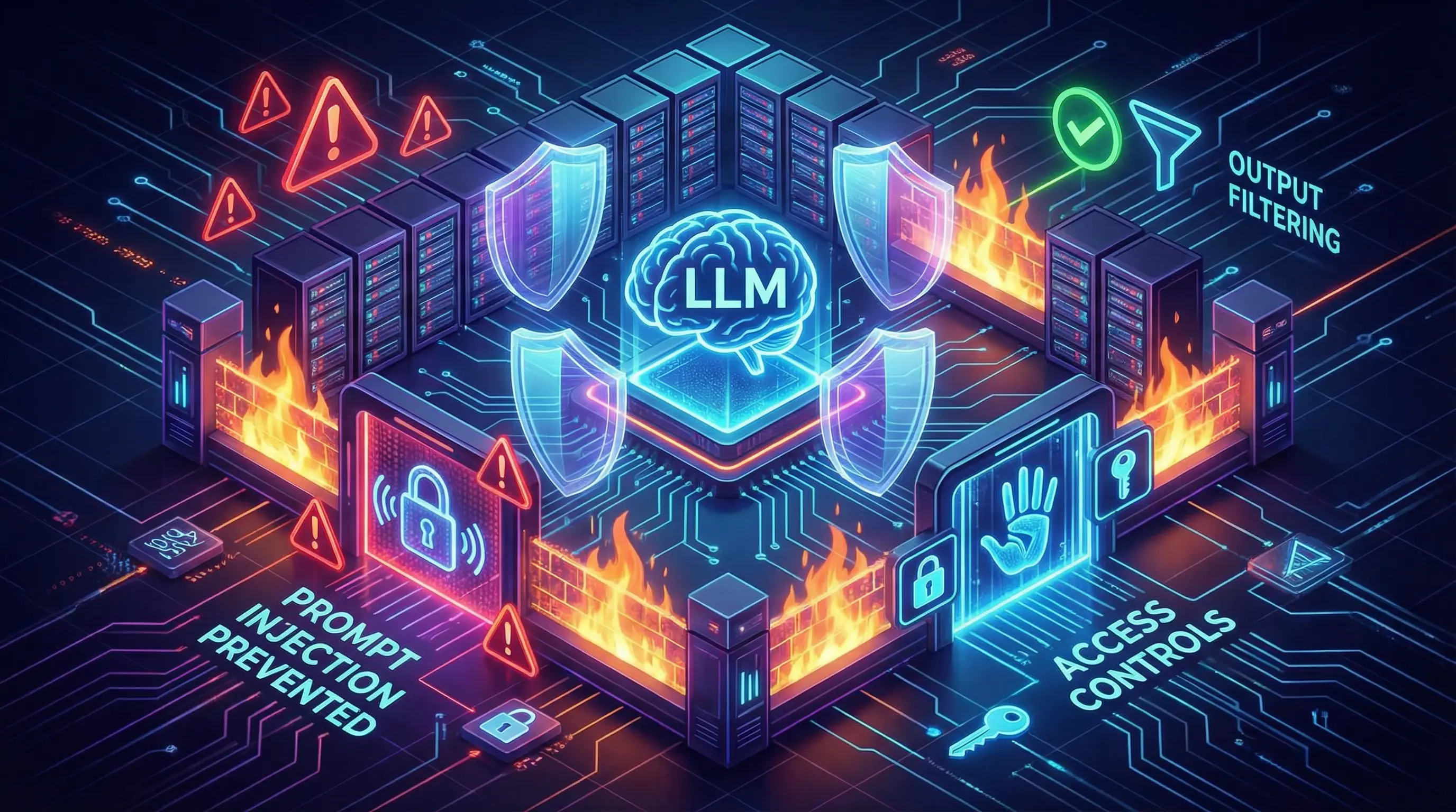 أمن وتقوية الـLLM