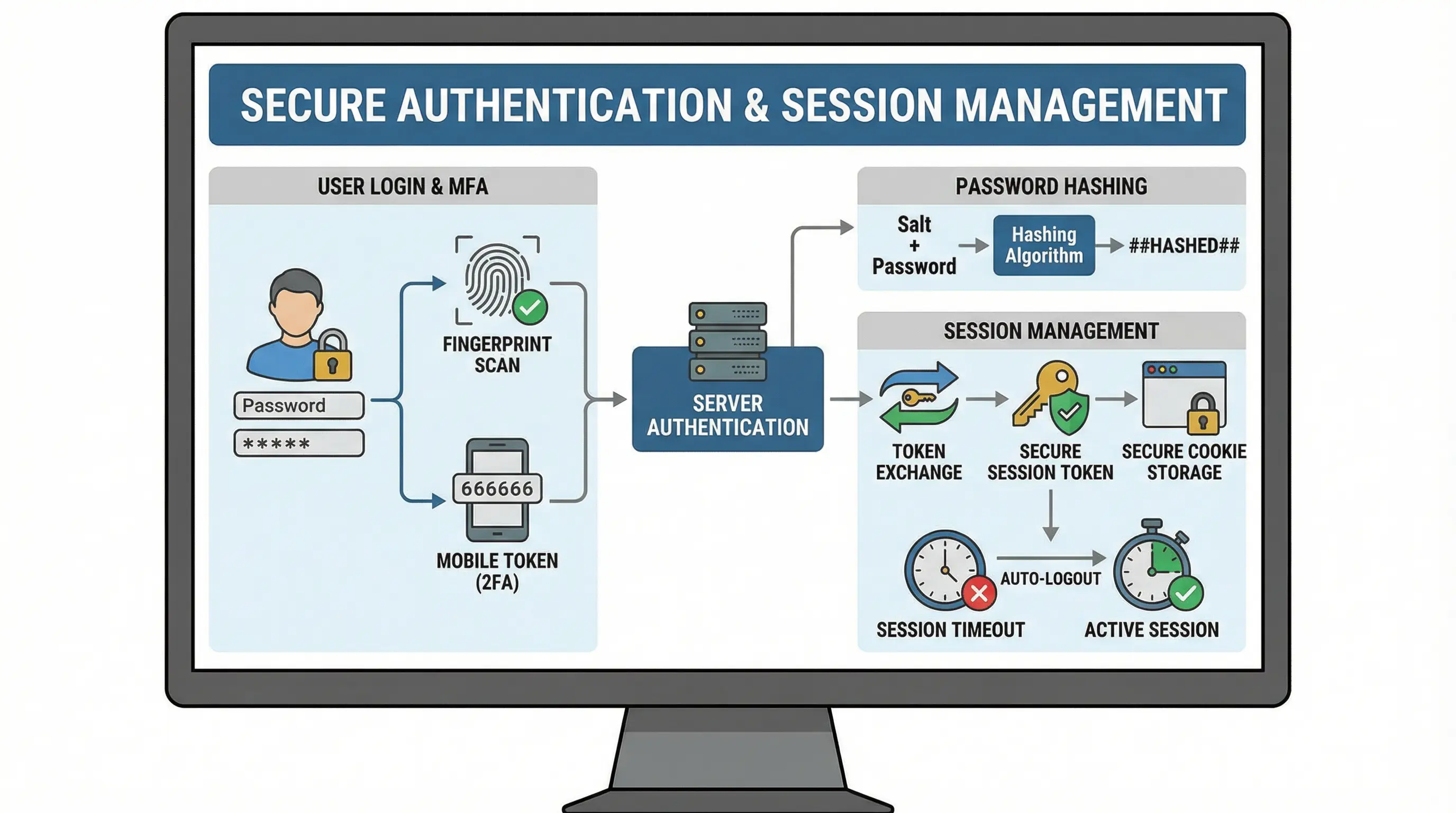 Secure Authentication and Session Management