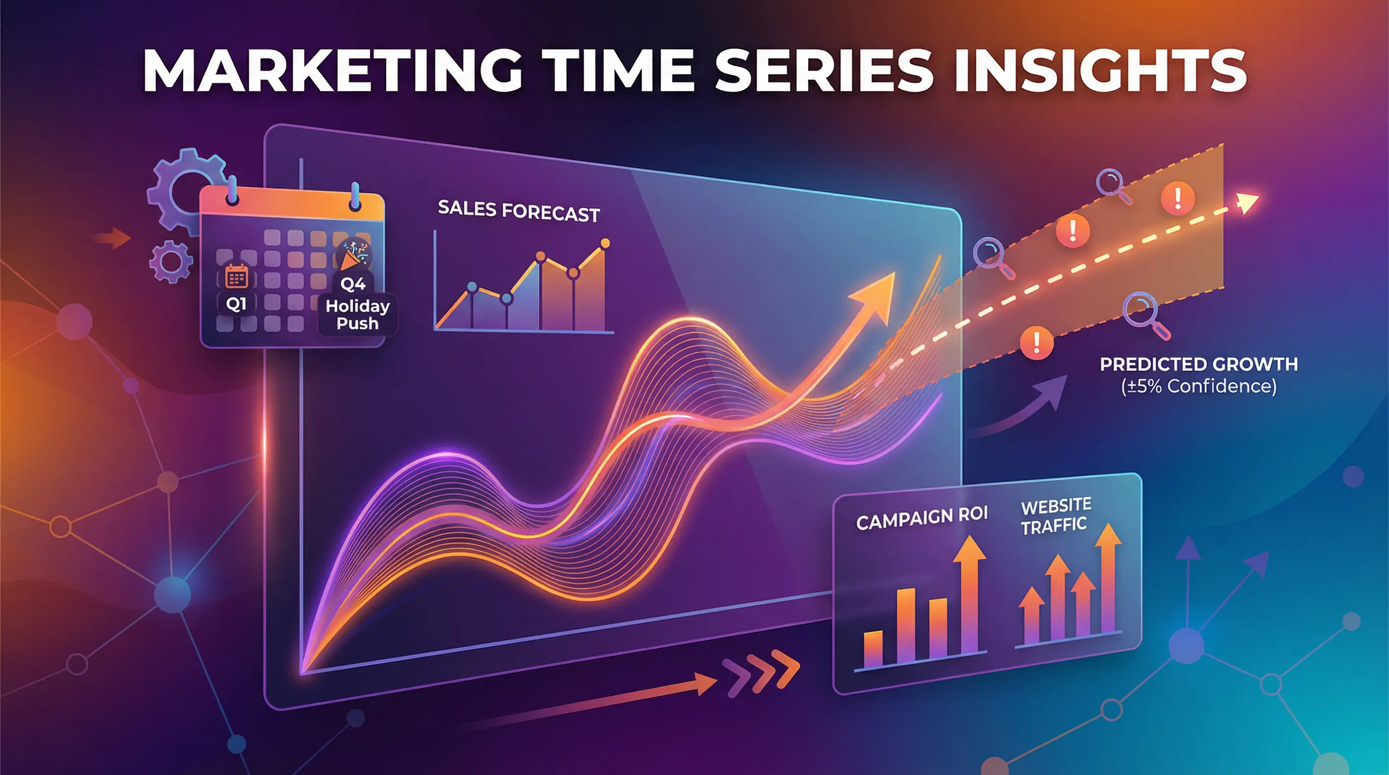 التنبؤ بالسلاسل الزمنية للتسويق