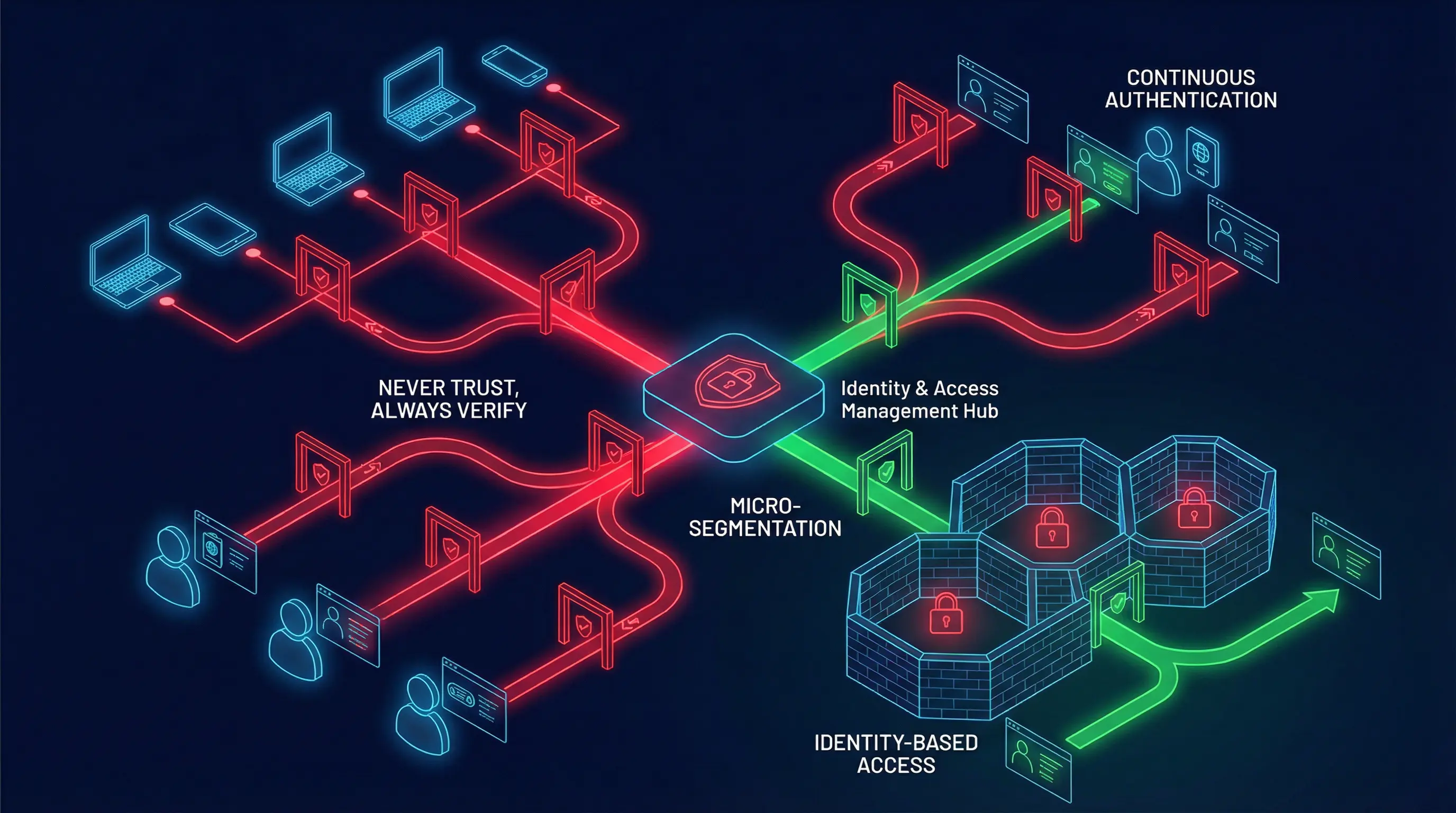 Principes fondamentaux du Zero Trust