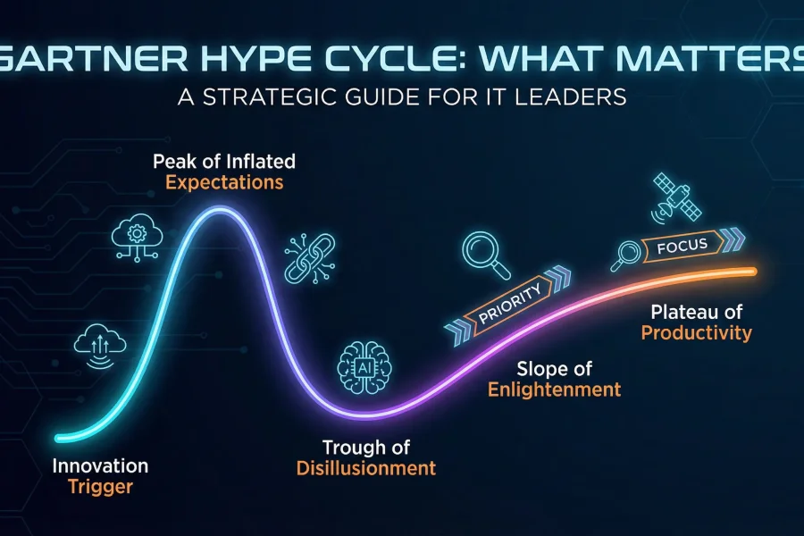 Gartner Hype Cycle : Ce qui compte