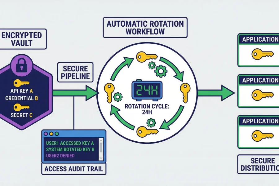 Gestion et rotation des secrets