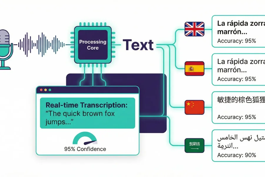 Flux de travail Speech-to-Text