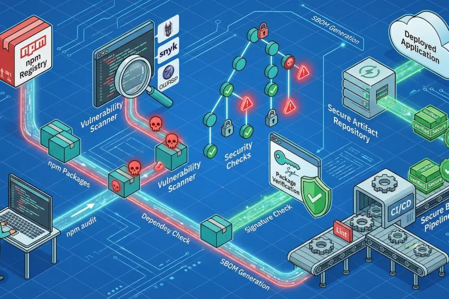 Sécurité de la chaîne d'approvisionnement pour le front-end