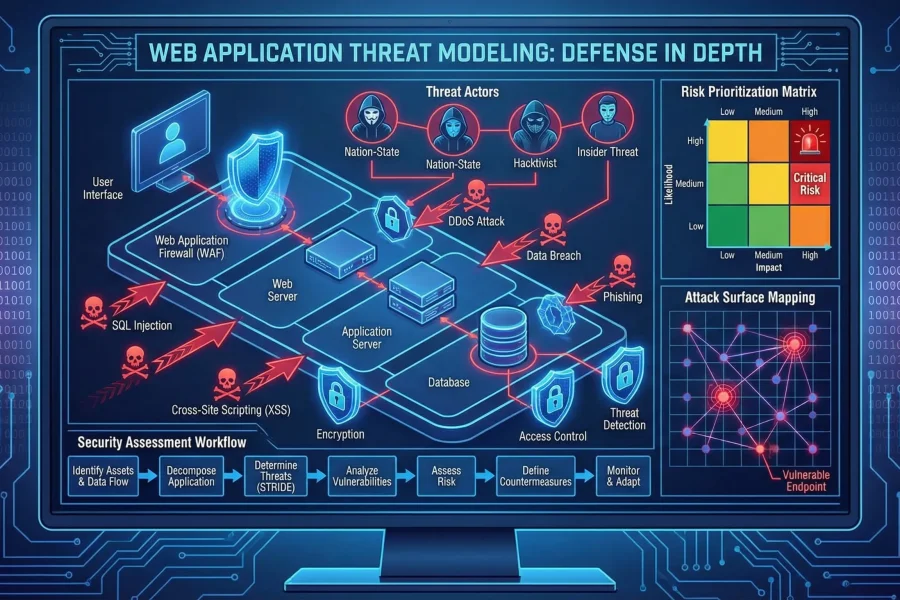 Modélisation des menaces pour les applications Web